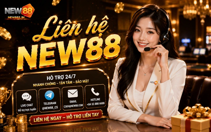 Liên hệ nhà cái NEW88 nhanh chóng