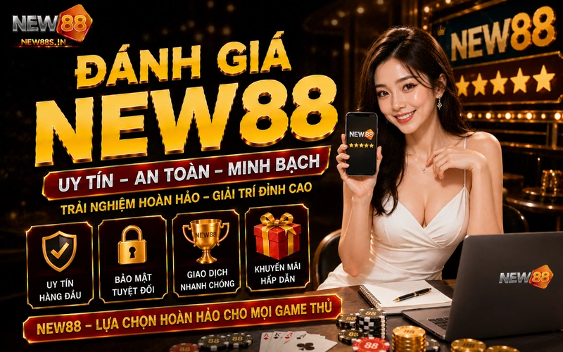 Bài đánh giá về NEW88 - Đỉnh cao cá cược nhận thưởng lớn