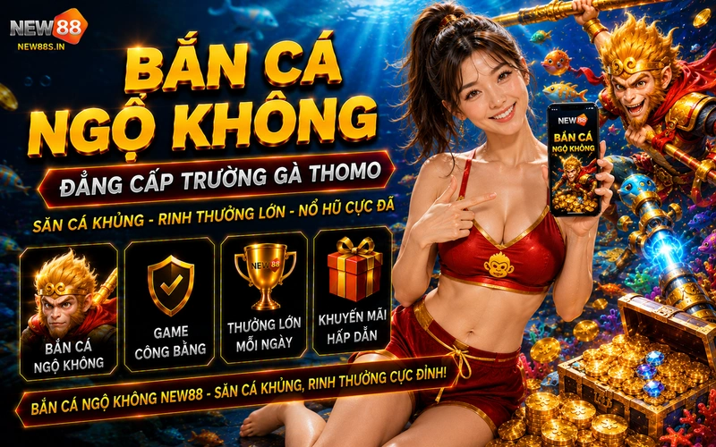 Bắn cá Ngộ Không NEW88: Săn hũ Tề Thiên nhận thưởng cực khủng